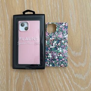 Flaunt Pink and Floral Phone Cases IPhone 14